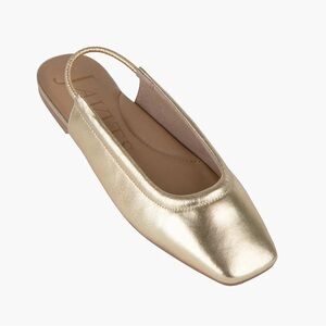 EricJavitas slingback metallic flats size 9